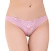 Нижнее белье шорты Pearl Open Crotch TV044 [Buzz Selection] T-back прозрачные женские (03 Розовый)