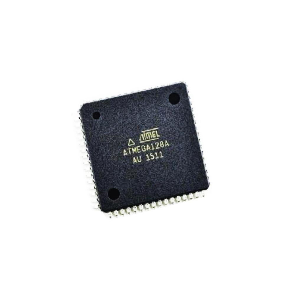 2PCS IC ATMEGA128 ATMEGA128A-AU QFP-64 8-bit Microcontroller ATMEGA128A ATMEGA128A-16AU ATMEGA128 MCU IC ATMEL