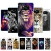 Для Xiaomi Poco X3 NFC чехол для POCO X3 Pro телефон задняя крышка для Poco X 3 PocoX3 Global POCOPHONE силиконовый волк тигр лев медведь