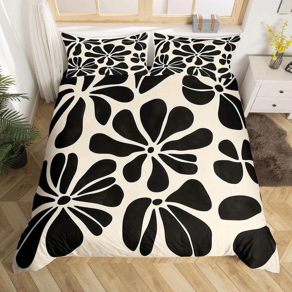 Comforter Homewish Orange Cherry Blossoms Garden Flower Floral Bedding Setcountryside Plant Bed Set