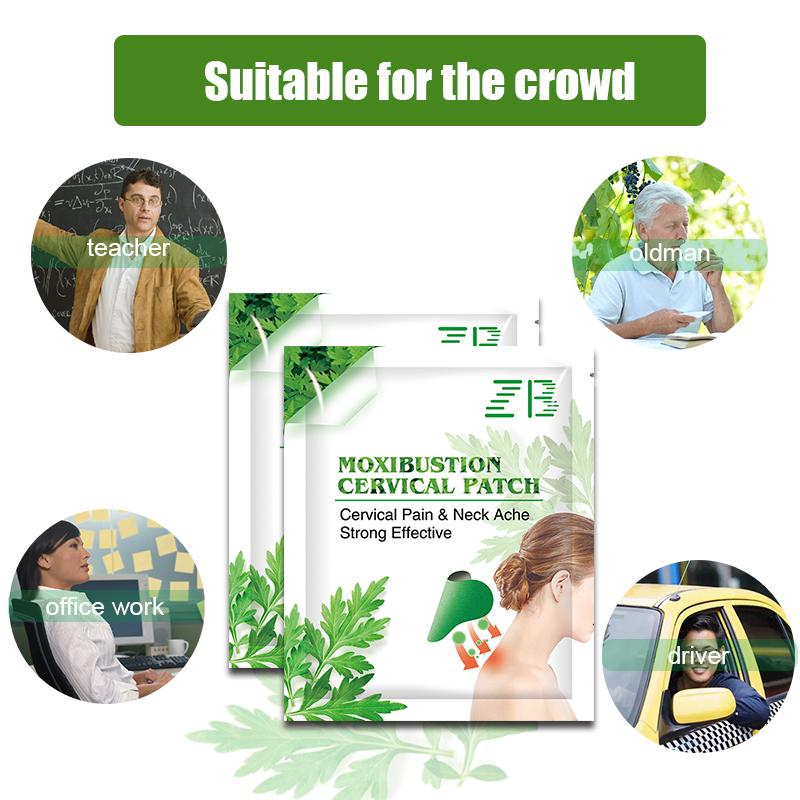Wormwood Herb Patch Neck Patches Wormwood Plaster Joint Cervical Spondylosis Body Pain Relief Stickers Rheumatoid Muscle Strain