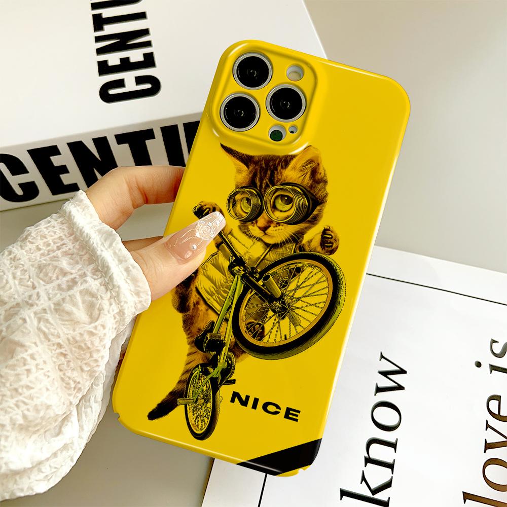 All-inclusive Film Phone Case Cartoon Fashion Design Hard Shell Full Cover Camera Protection Case for iPhone Samsung Xiaomi Poco Redmi Huawei Honor