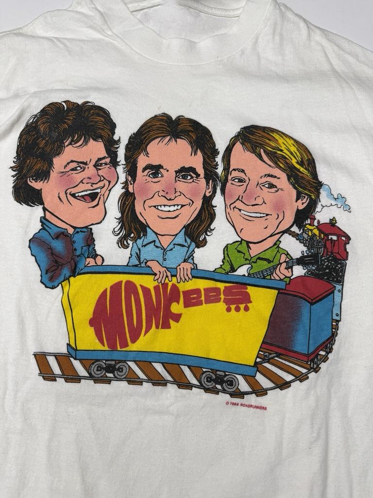 Vintage 1980s Monkees Band The Roadrunners T-shirt