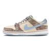 Crenshaw Skate Club x Nike Dunk Low SB PS Детские кроссовки Кремовый Парусина Голубой FQ8204-300