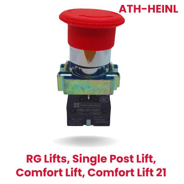 Zamiennik ath-heinl: przycisk awaryjny (stop) rg lifts, single post lift, comfort lift, comfort lift 21