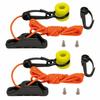 with Snap Trolling Weight Retriever with 2.2m Rope Deep Sea Sinker Retriever  For Deep Sea Fishing