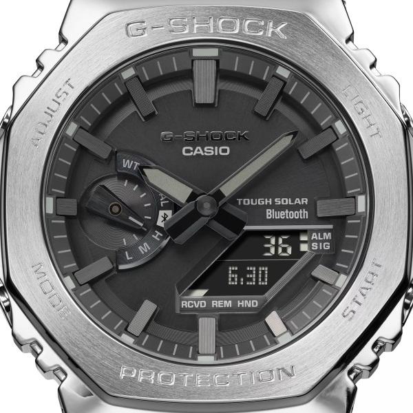 Casio Полностью металлические часы G-SHOCK серии 2100 с черным циферблатом GM-B2100D-1AJF Мужские