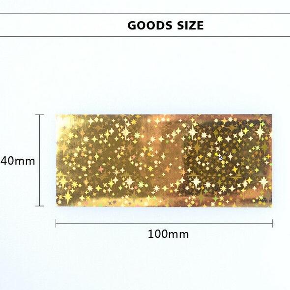 Голографическая фольга для маникюра 24 листа