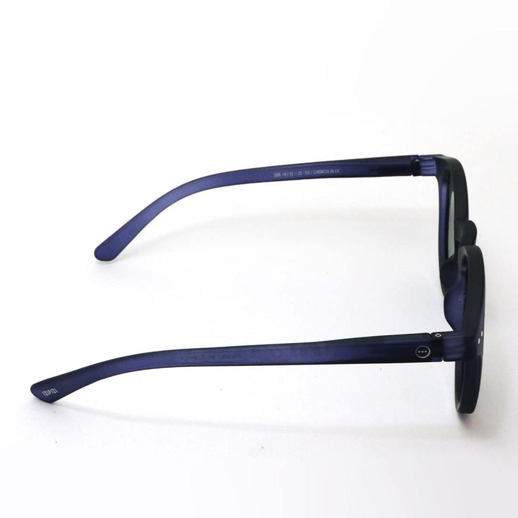 Солнцезащитные очки Круглые [Ijipiji] #M (Ночной синий/Серый)