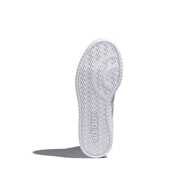 Adidas Neo Hoops 2.0 Comfortable Low-Top Sneakers Women Sneakers Pink White Silver FW5855