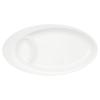 NARUMI 25cm Sushi Beet Made In Plate, White, Japan, 51031-5758
