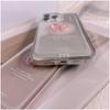 Прозрачный мягкий чехол в Корейском стиле с 3D бантом для iPhone 15 14 Pro Max 13 12 Pro 11 x XR Xs 7 8 plus SE3, милый прозрачный чехол мини-конфеты