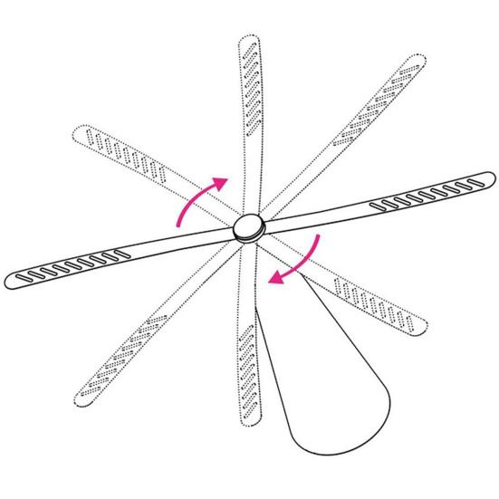 Вентилятор Fly с мягкой остановкой и светоотражающими настольными лопастями Технология Fly Fan Вентилятор с защитой от комаров