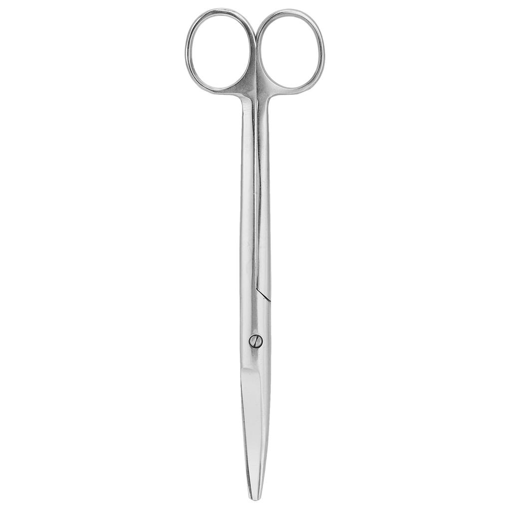 18cm Stainless Steel Scissor Veterinary Pet Farm Animal Curved Round Scissors Household Tool