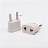 America European Mini EU To US Power Plug Adapter Canada Travel Plug Converter Outlet Wall Power Converter (Black,White)