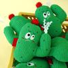 Мягкая игрушка для кошек «Кактус», интерактивная плюшевая игрушка-кикер для кошек с кошачьей мятой, игрушка-царапка для кошек, скрежещущих зубами, для домашних кошек