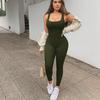 2025 European & American Stylish Basic Camisole Yoga Jumpsuit