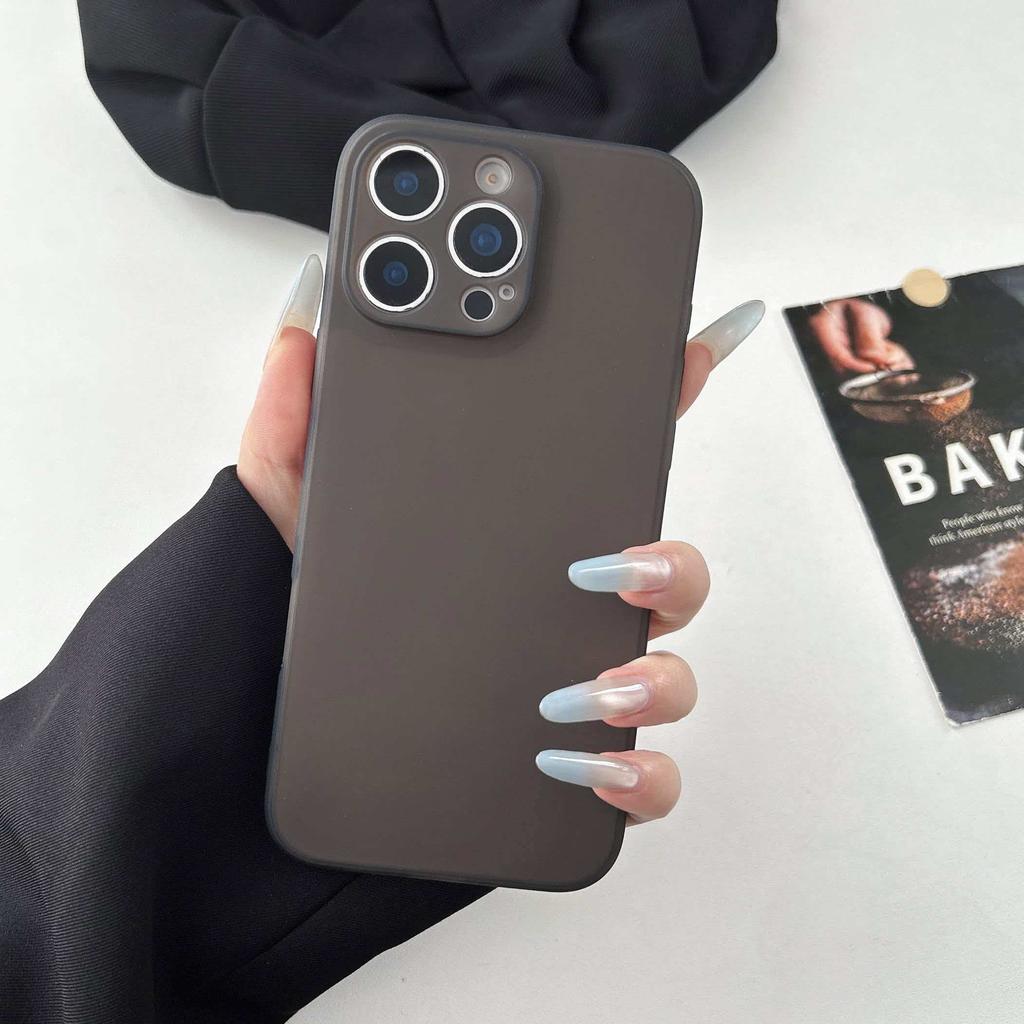 Матовый прозрачный тонкий противоударный чехол Macaron для серий Samsung S26 Ultra S25 S24 S23 S22 S21 A57 A56 A55 A54 A53 A50 A37 A36 A35 A34 A32 A26 A17