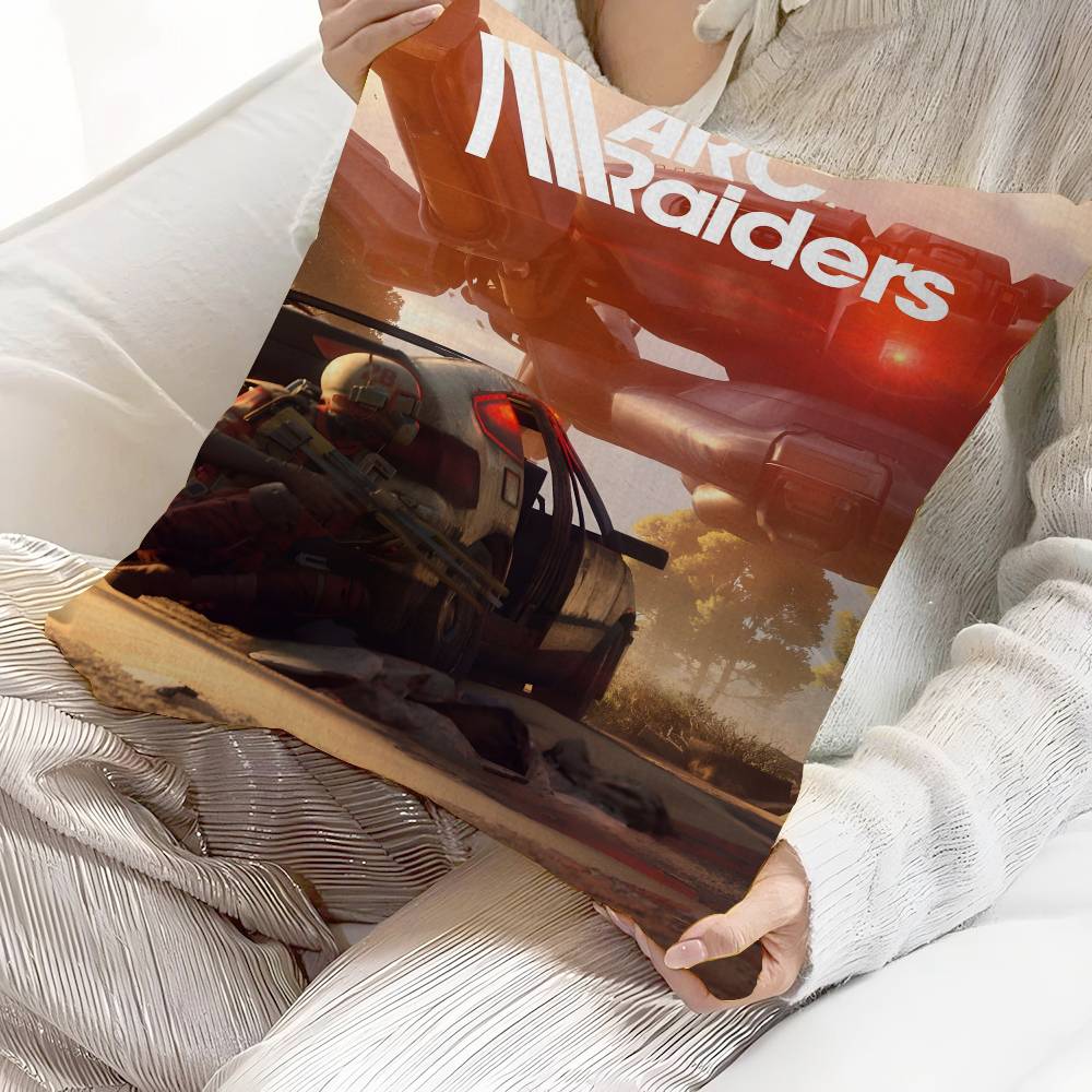 AArc RRaiders Game Cushion Cover Car Throw Pillow Case For Sofa Car Christmas Gift xcm xcm