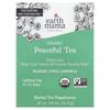 Earth Mama, Organics, Organic Peaceful™ Tea, Relaxing Citrus Chamomile, Caffeine Free, 16 Tea Bags, 0.87 Oz (24.8 G)