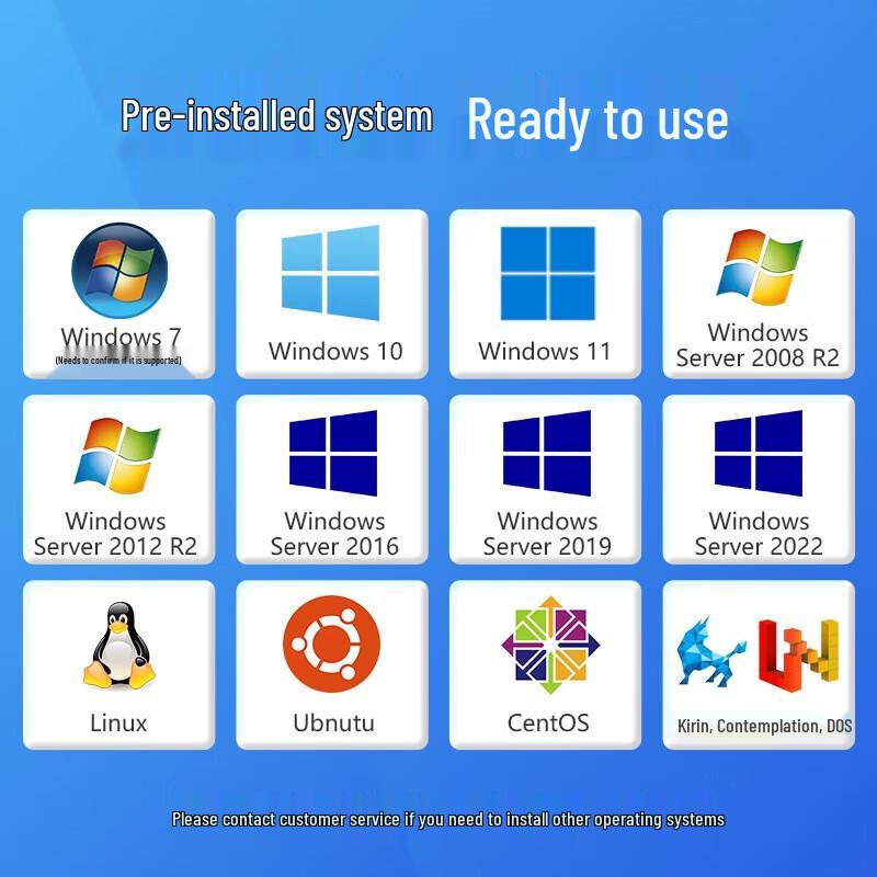 Lenovo ThinkServer TS90X Tower Server with Xeon E-2324G & Monitor (CN version)