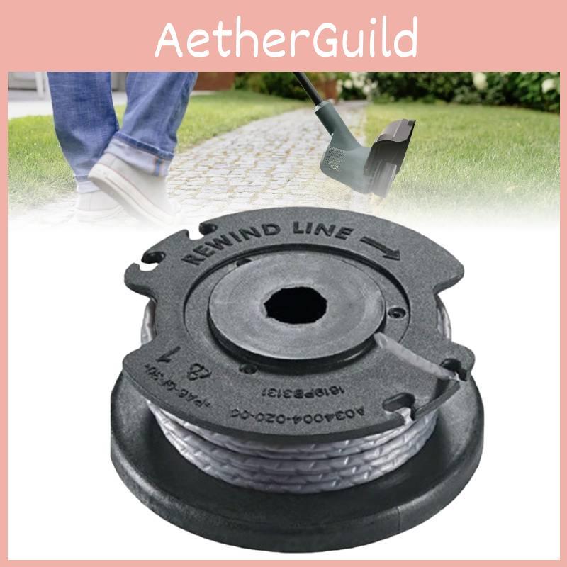 Прочная нейлоновая леска для триммера Greenworks, сменная катушка, сине-серая