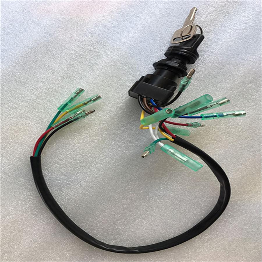 Для лодочного подвесного мотора Yamaha Контроль Зажигание Главный выключатель ключа 703-82510-43-00