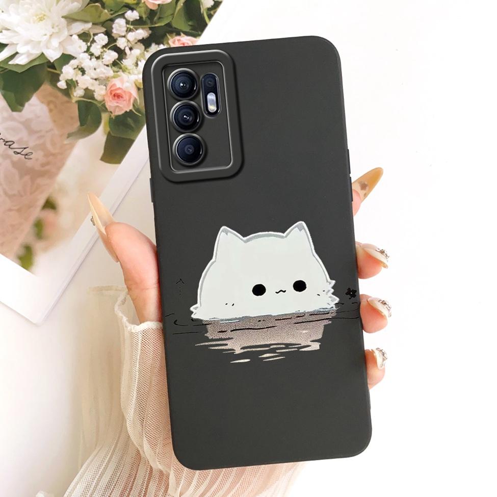 Чехол для Oppo Reno6 4G Милый Модный Мультяшный Забавный Расписной Силиконовый Чехол для Телефона Для Oppo Reno 6 4G CPH2235 Обложка