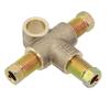 Brake Pipe Fittings With 3 Male Nuts 3 Way Accessories