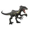 Mattel Jurassic World Shining Indoraptor Figure for Moving Dinosaur Total Ages 4 and JCG26 Damaged! Kids, Toy, Large, Length Approx. 15.2 Inches, Up,