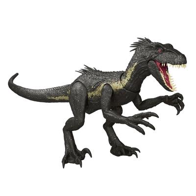 Фигурка Индораптора из Мира Юрского периода от Mattel со светящимися элементами, для подвижного динозавра, всего 4+, JCG26 Поврежден! Дети, Игрушка, Большая, Длина Прибл.. 15,2 дюйма, Вверх,