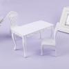 Doll House 1:6 Kitchen Furniture Dining Table Chair Computer Office Desk Chair