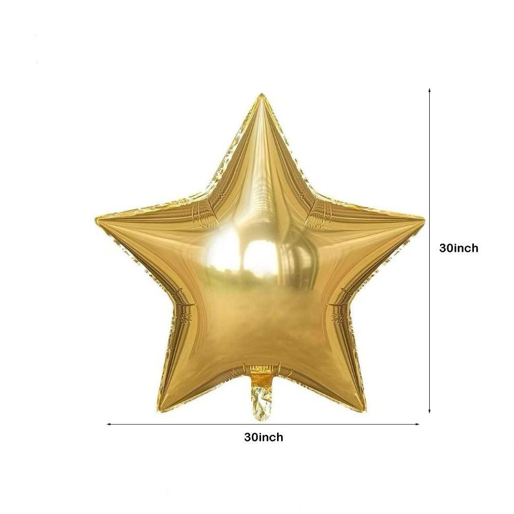 30-дюймовые шары из алюминиевой фольги Матовая поверхность Текстура пленки Свадебные шары Однотонные Шары для дня рождения