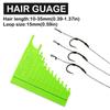 1pc Carp Fishing Tool Hair Guage For Carp Ronnie Hair Rigs Hooklink Carp Croase Method Feeder Fishing Tackle Accessories Tools
