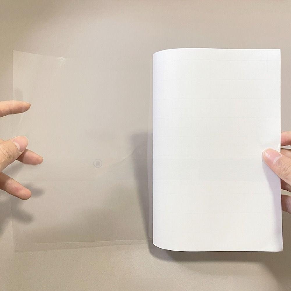 5 шт. Водонепроницаемые листы для ламинирования Самоклеящаяся пленка для холодной ламинации Карточка Фото