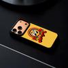 Чехол для телефона M-Moon Eyes Face для IPhone 17 16 15 14 13 12 Pro Max Plus Черная Рамка Жесткий Корпус