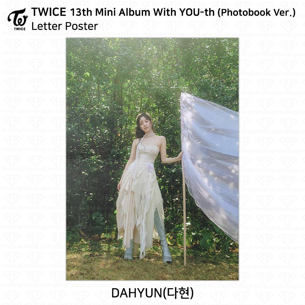 Twice 13-й мини-альбом с молодежной фотокарточкой YOU-th, постером, пленкой, стикером Dahyun KPOP K-POP