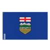 Drapeau - Alberta - 96 X 144 Cm - Polyester - Impression Recto/verso - Œillets En Fer
