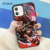 Мягкий чехол для телефона Krajews Anime Shaman King Bling для iPhone 14 5 SE 6s 7 8 plus XR XS 11 12 13 pro max Samsung S21 S22ultra