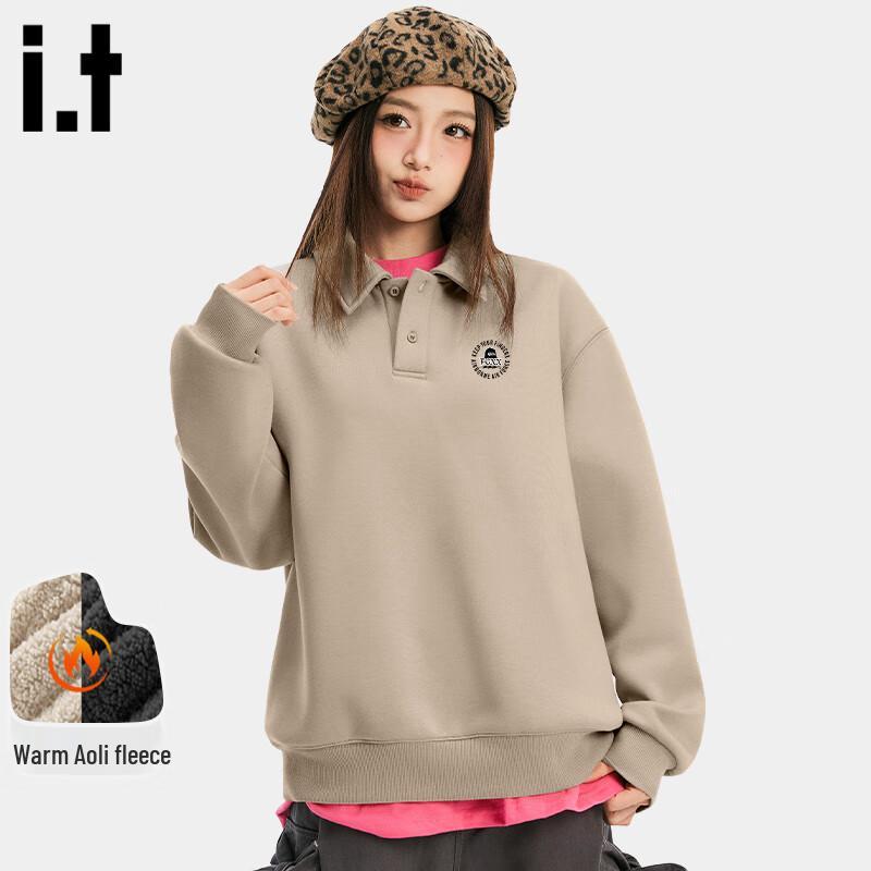 Fingercroxx IT Men's Fleece-Lined Polo Sweatshirt