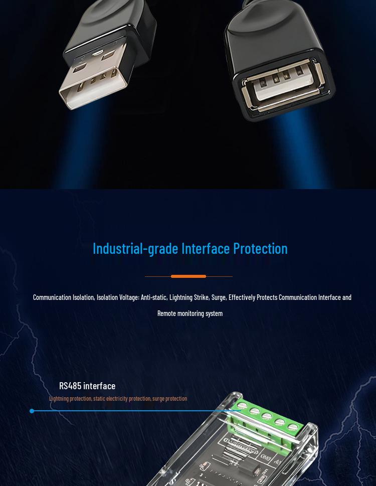 USB to 485/232/422 Converter Module: Industrial-Grade Serial Port Debugger for Laptop