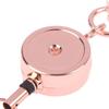 Easy-to-pull Buckle Elastic Keychain Anti-theft Sporty Retractable Key Ring  Yoyo Ski Pass ID Card