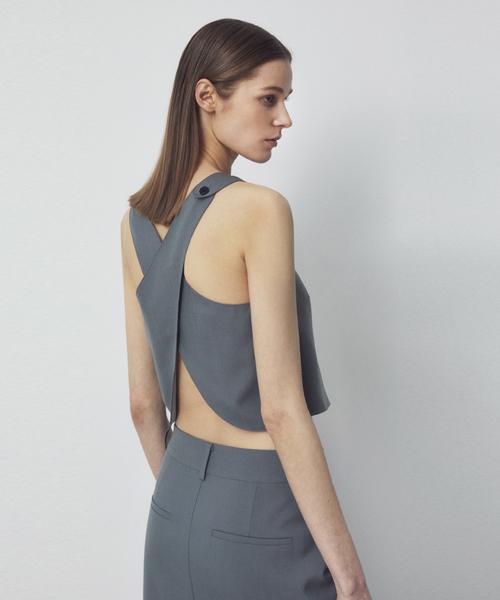 RIDIFI Back Open Top_Grey