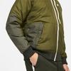Nike Двусторонняя спортивная хлопковая куртка с воротником-стойкой, мужская верхняя одежда, зеленая DD6850-326