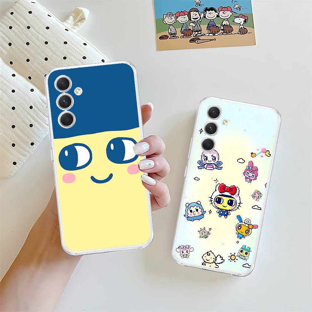 Cute T-tamagotchi-S HD Clear Transparent Phone Case For Samsung Galaxy A52,A12,A51,S24,S23,S22ULTRA,S21 Edge,S20LITE,Plus,U