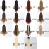 MERISIHAIR Synthetic Drawstring Ponytail Long Curly Ponytail Clip In Hair Extension Women Natural Black Hairpiece