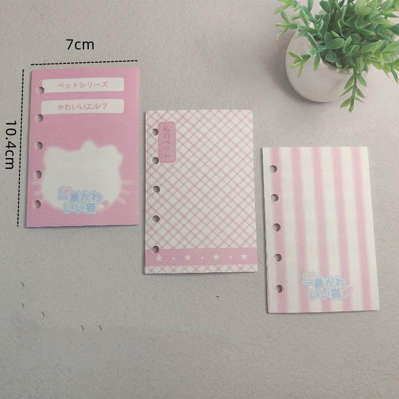 M5 Colorful Page 30Sheets Loose Leaf Inner Page Journal Sketchbook Accessories Diary Office Supplies