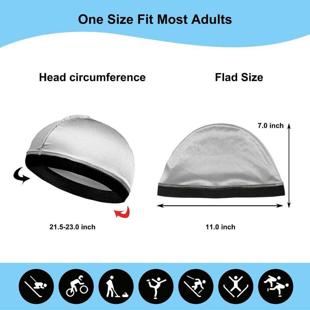 Сплошные цветные мужские шляпы Durag, дышащая многоцветная кепка Durag, капот, волнистые кепки, мужские