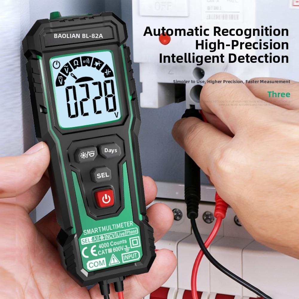 600V Smart Digital Multimeter AC DC Voltage NCV Multimeter New TRMS Multimeter