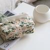 Daisy Tissue Box Living Room Home Coffee Table Paper Drawer New Chinese Napkin Box Set Embroidered Flowers Car Tissue Box